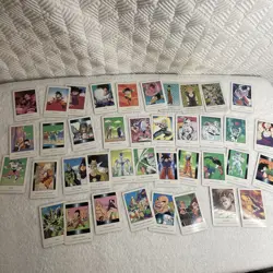 Dragon Ball Z Cards Artbox Series 1 Hero Collection Lot Of 39 vintage Prism - Image 1