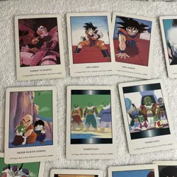 Dragon Ball Z Cards Artbox Series 1 Hero Collection Lot Of 39 vintage Prism - Image 2