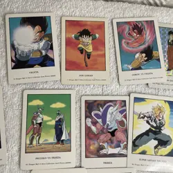 Dragon Ball Z Cards Artbox Series 1 Hero Collection Lot Of 39 vintage Prism - Image 3