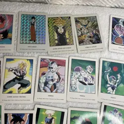 Dragon Ball Z Cards Artbox Series 1 Hero Collection Lot Of 39 vintage Prism - Image 4