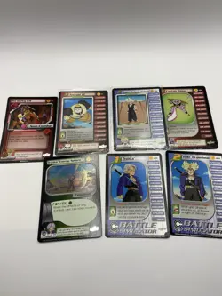Vintage DRAGON BALL Z Super Saiyan Gohan Lot Of 7 Cards - Image 1