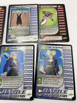 Vintage DRAGON BALL Z Super Saiyan Gohan Lot Of 7 Cards - Image 2