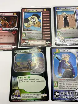 Vintage DRAGON BALL Z Super Saiyan Gohan Lot Of 7 Cards - Image 3
