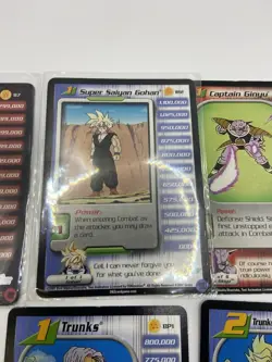 Vintage DRAGON BALL Z Super Saiyan Gohan Lot Of 7 Cards - Image 5