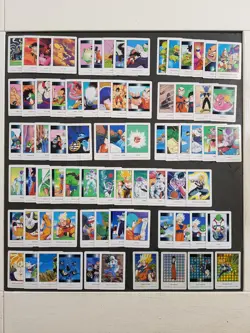 Dragon Ball Z cards and GT cards LOT - 200+ VINTAGE Japanese English Spanish - Image 1