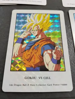 Dragon Ball Z cards and GT cards LOT - 200+ VINTAGE Japanese English Spanish - Image 2