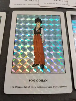 Dragon Ball Z cards and GT cards LOT - 200+ VINTAGE Japanese English Spanish - Image 3