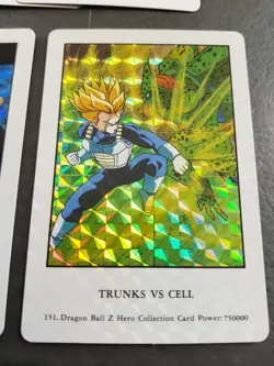 Dragon Ball Z cards and GT cards LOT - 200+ VINTAGE Japanese English Spanish - Image 5