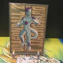 Dragon Ball Z AMADA Trading Card Lot 4 Cards Gold Foil Frieza 1999 JPP - Image 5