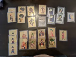 Dragon Ball Z 90s Trading Cards Lot of 41 Vintage Cards Gold,Prism, Platinum - Image 1