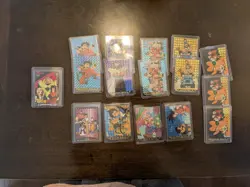 Dragon Ball Z 90s Trading Cards Lot of 41 Vintage Cards Gold,Prism, Platinum - Image 2