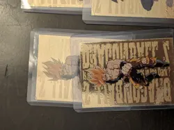 Dragon Ball Z 90s Trading Cards Lot of 41 Vintage Cards Gold,Prism, Platinum - Image 4
