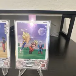 Bandai Super Dragon Ball Heroes Dragon Ball Z Card Lot Goku Gohan Vegeta 4 Cards - Image 2