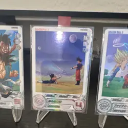 Bandai Super Dragon Ball Heroes Dragon Ball Z Card Lot Goku Gohan Vegeta 4 Cards - Image 3