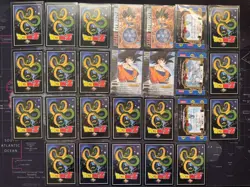 Dragon Ball Z 1998-2000 Trading Cards, Score, Holo Foil Rares Lot - Image 2