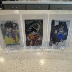 Dragon Ball Z Son Goku & Vegeta Non-Sport Trading Card Lot 6 Cards - Image 1