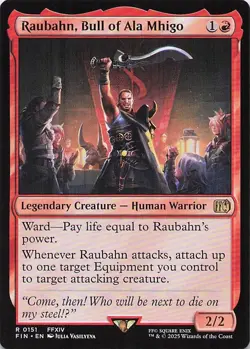 Raubahn, Bull of Ala Mhigo Final Fantasy Regular - Image 1