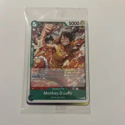 One Piece (OP) - Monkey.D.Luffy (OP16 Pre-Release) P-135 (English) SEALED - Image 1