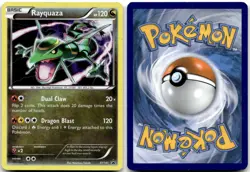 Rayquaza XY141 Holo Promo XY Promo Pokemon Heavily Played - Image 1