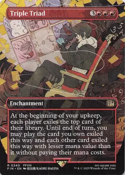 Triple Triad (Borderless) Final Fantasy Regular - Image 1
