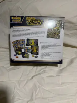 Pokemon Center Surging Sparks ETB Elite Trainer Box Factory Sealed - Image 2