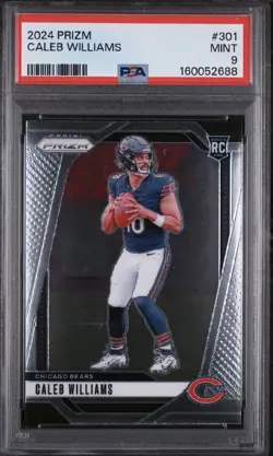 2024 Panini Prizm - Psa 9 Rookies Caleb Williams #301 (RC) - Image 1