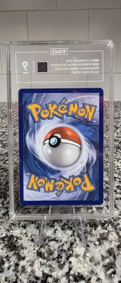 TAG 9 Mega Charizard X ex 023 Me: Mega Evolution Promo Holo 360 HP (2025) - Image 2