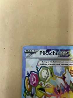 Pokemon TCG Pikachu EX Surging Sparks Ultra Rare Card - Image 2