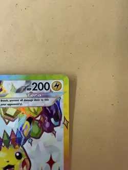 Pokemon TCG Pikachu EX Surging Sparks Ultra Rare Card - Image 3