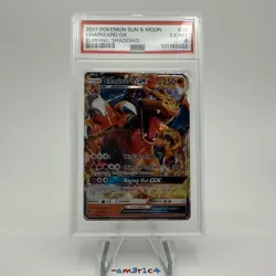 PSA 6 Charizard GX 20/147 Sm-Burning Shadows Holo CLEAN - Image 1