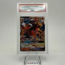 PSA 6 Charizard GX 20/147 Sm-Burning Shadows Holo CLEAN - Image 2