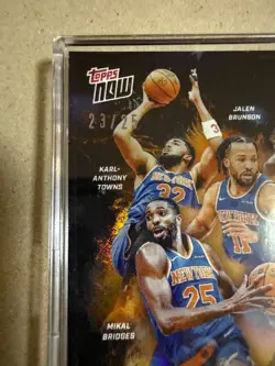 NY Knicks 2026 Topps Now Eastern Conference Champions SSP #23/25 ECNY - Image 2