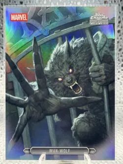 2026 Topps Chrome Marvel Comics #FF-27 Man-Wolf Fanfare - Image 1
