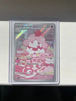 Pokemon TCG Slurpuff Illustration Rare 236/217 Ascended Heroes Pack Fresh Mint - Image 1