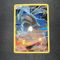 Pokemon TCG Black Kyurem XY80 Full Art Black Star Holo Promo English - Image 2