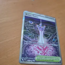 Pokemon TCG Prism Tower Full Art 111/086 Chaos Rising Mint Condition - Image 3
