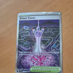 Pokemon TCG Prism Tower Full Art 111/086 Chaos Rising Mint Condition - Image 4