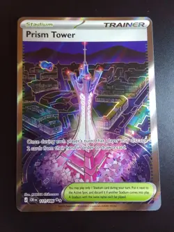 Prism Tower 111/086 Full Art Ultra Rare Chaos Rising NM - Image 1