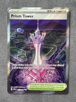 Pokemon TCG Prism Tower 111/086 Chaos Rising Full Art Pack Fresh - Image 1