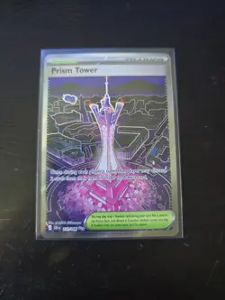 Prism Tower 111/086 Full Art Holo ME04: Chaos Rising NM - Image 1