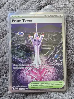 Pokemon TCG Prism Tower 111/086 full art rare Chaos Rising - Image 1