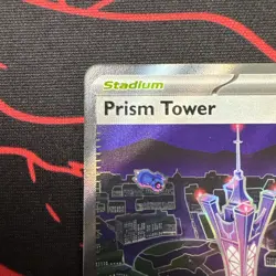 Pokemon TCG Prism Tower Full Art 111/086 Chaos Rising Mint Condition - Image 2