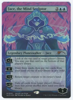 Jace, the Mind Sculptor Secret Lair Prize # 8001 FOIL Pro Tour NM - Image 1