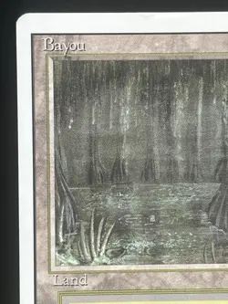 MTG x1 Bayou Dual Land Revised Rare (LP/MP) - Image 3