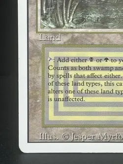 MTG x1 Bayou Dual Land Revised Rare (LP/MP) - Image 5