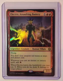 Electro, Assaulting Battery Marvel's Spider-Man Foil - Image 1