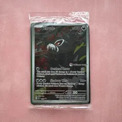 Zarude 088 (Pokemon Center Exclusive) Pitch Black Promo Holo Card - Sealed - Image 1