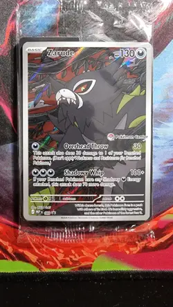 Zarude 088 Pokemon Center Stamped Black Star Promo Card Sealed Pitch Black - Image 1