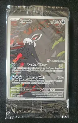 Zarude 088 Pokemon Center Stamped Black Star Promo Card Sealed Pitch Black - Image 1