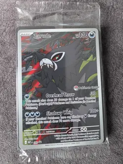 Zarude 088 Pokemon Center Stamped Sealed Black Star Promo Pitch Black - Image 1